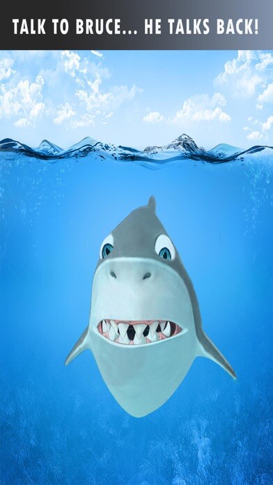 Emulate iPhone app Talking Bruce The Big Shark using MyAndroid