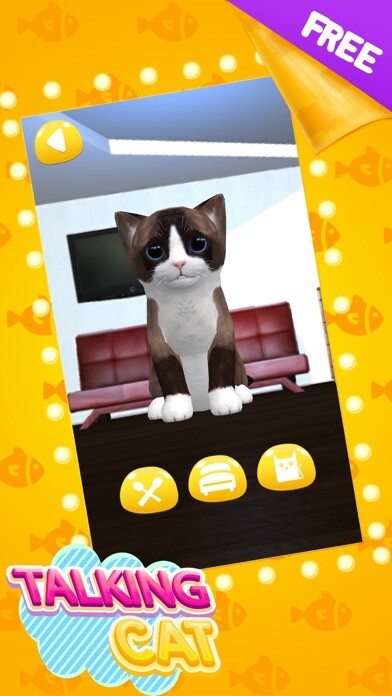 Emulate iPhone app Talking Cat Cute using MyAndroid Emulate iPhone app Talking Cat Cute using MyAndroid