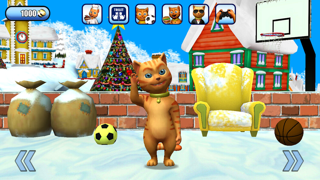 Run android online APK Talking Cat Leo Frozen Ice Fun from MyAndroid or emulate Talking Cat Leo Frozen Ice Fun using MyAndroid
