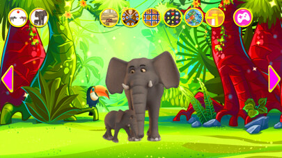 Emulate iPhone app Talking Elephant King Red using MyAndroid