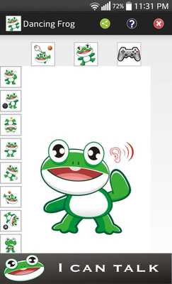 Emulate Android APK Talking Frog Dancing Emulate Android APK Talking Frog Dancing