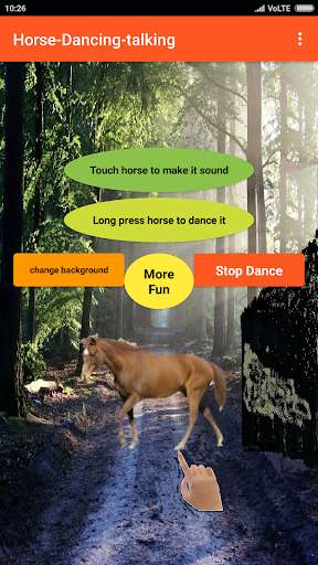 Run android online APK Talking Horse-Animal-Dance app-Virtual Pet from MyAndroid or emulate Talking Horse-Animal-Dance app-Virtual Pet using MyAndroid