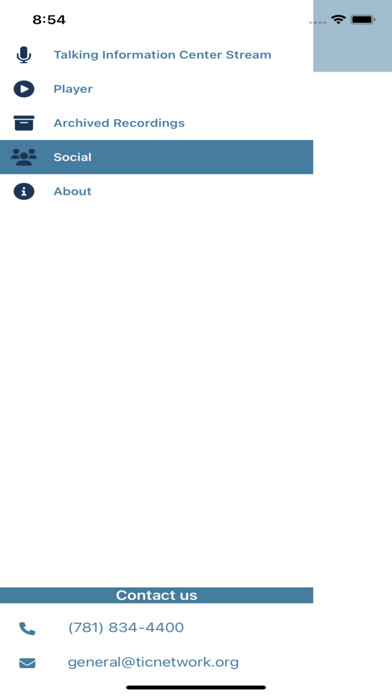 Emulate iPhone app Talking Information Center using MyAndroid