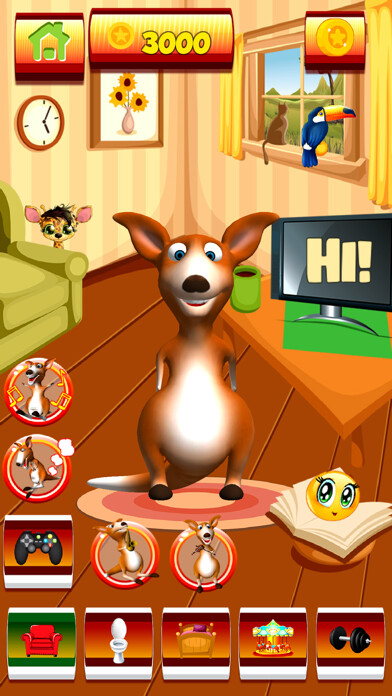Emulate Android APK Talking Kangaroo