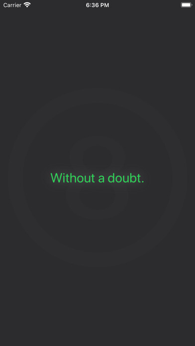 Emulate iPhone app Talking Magic 8-Ball using MyAndroid