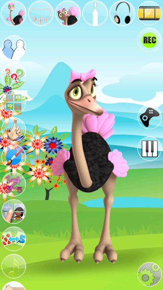 Run android online APK Talking Olivia Ostrich Lady from MyAndroid or emulate Talking Olivia Ostrich Lady using MyAndroid