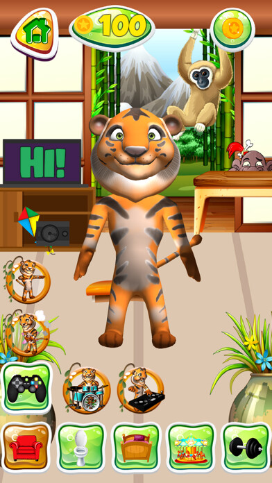 Run android online APK Talking Tiger from MyAndroid or emulate Talking Tiger using MyAndroid