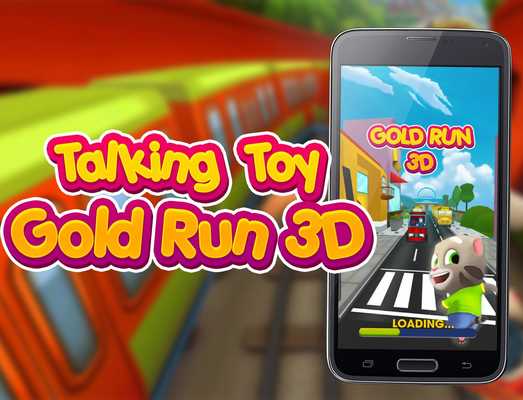 Emulate Android APK Talking Toy: Gold Run 3D Game