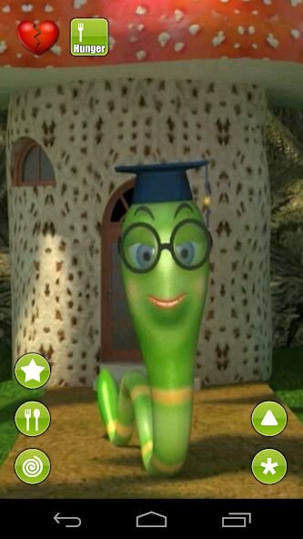 Emulate Android APK Talking Worm