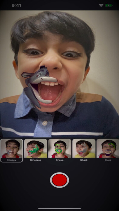 Emulate iPhone app TalkMoji- Face Painting Camera using MyAndroid Emulate iPhone app TalkMoji- Face Painting Camera using MyAndroid