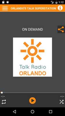 Emulate Android APK Talk Radio Orlando