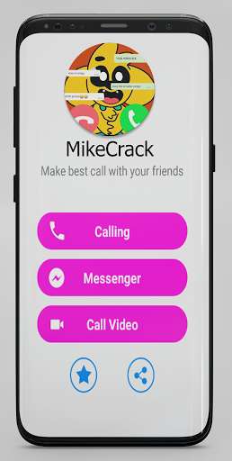 Run android online APK Talk To Mikecrack™- video and chat Simulator from MyAndroid or emulate Talk To Mikecrack™- video and chat Simulator using MyAndroid