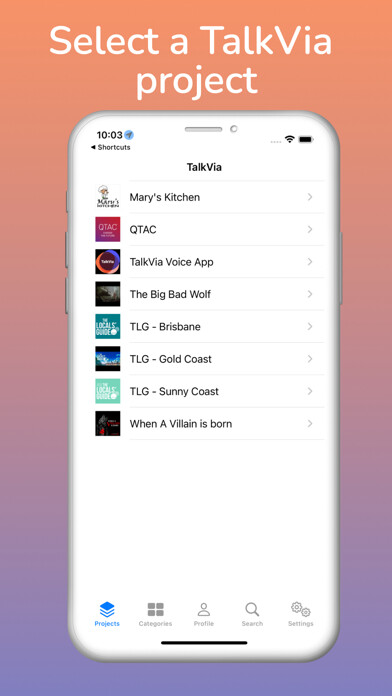 Emulate iPhone app TalkVia Assistant using MyAndroid Emulate iPhone app TalkVia Assistant using MyAndroid