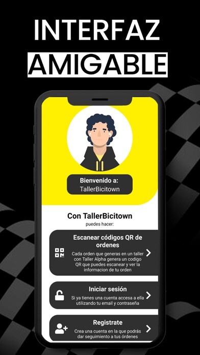 Emulate iPhone app Taller Bicitown using MyAndroid