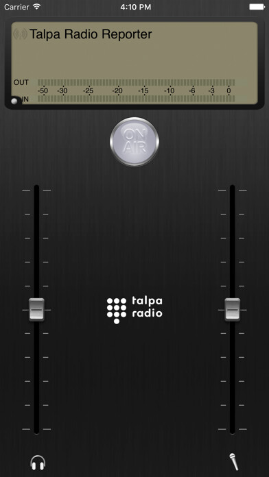 Emulate iPhone app Talpa Radio Reporter using MyAndroid