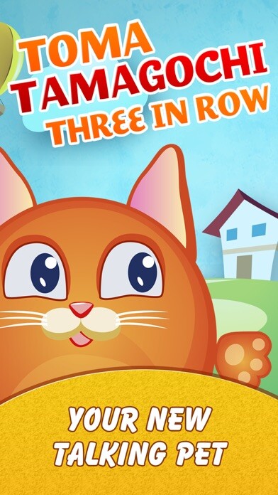 Emulate iPhone app Tamagochi Toma: three in row! using MyAndroid