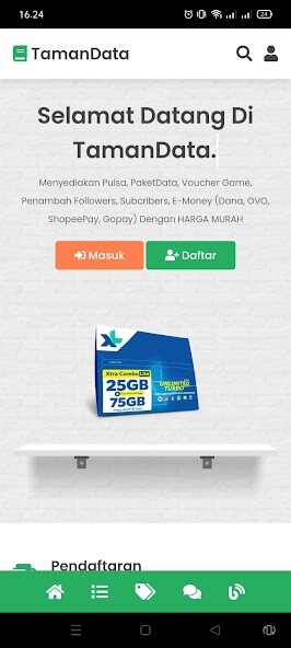 Run android online APK Taman Data from MyAndroid or emulate Taman Data using MyAndroid