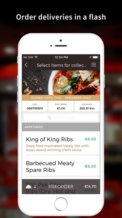 Emulate iPhone app Tamarind Tralee using MyAndroid Emulate iPhone app Tamarind Tralee using MyAndroid