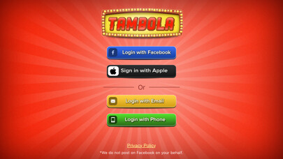 Emulate iPhone app Tambola Bingo using MyAndroid