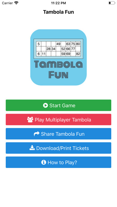 Emulate iPhone app Tambola Fun using MyAndroid Emulate iPhone app Tambola Fun using MyAndroid