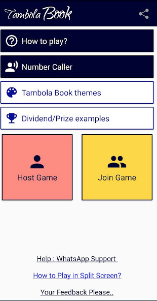Run android online APK Tambola Game Hosting Paperless from MyAndroid or emulate Tambola Game Hosting Paperless using MyAndroid