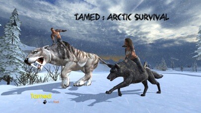 Emulate iPhone app Tamed : Arctic Survival using MyAndroid