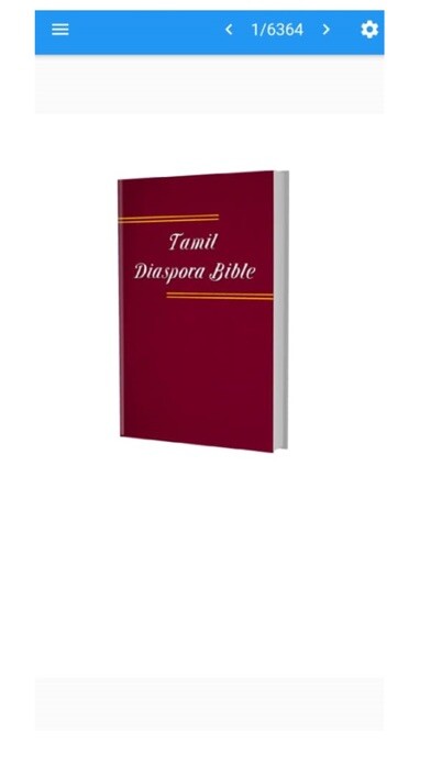 Emulate iPhone app Tamil Diaspora Bible using MyAndroid