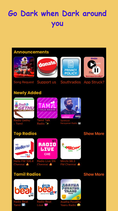 Emulate iPhone app Tamil FM Radio Online using MyAndroid Emulate iPhone app Tamil FM Radio Online using MyAndroid