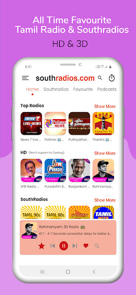Run android online APK Tamil FM Tamil HD Songs Radio from MyAndroid or emulate Tamil FM Tamil HD Songs Radio using MyAndroid
