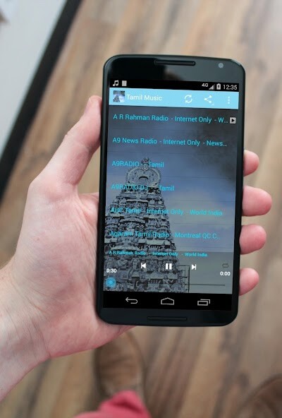 Emulate Android APK Tamil Music ONLINE