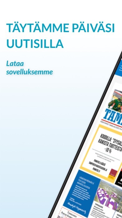 Emulate iPhone app Tamperelainen, päivän lehti using MyAndroid Emulate iPhone app Tamperelainen, päivän lehti using MyAndroid