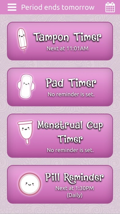 Emulate iPhone app Tampon Timer using MyAndroid Emulate iPhone app Tampon Timer using MyAndroid