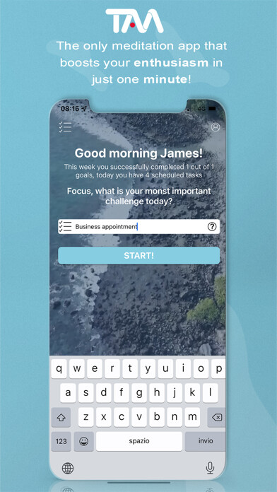 Emulate iPhone app TAM - Quick meditation using MyAndroid Emulate iPhone app TAM - Quick meditation using MyAndroid