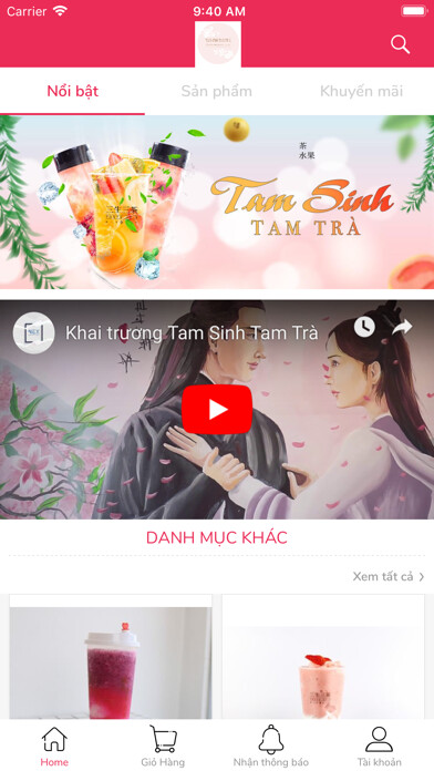 Emulate iPhone app Tam Sinh Tam Trà Việt Nam using MyAndroid