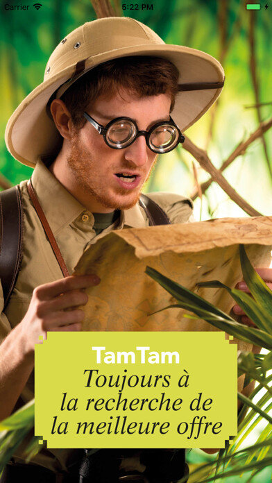 Emulate iPhone app Tam Tam Ice using MyAndroid