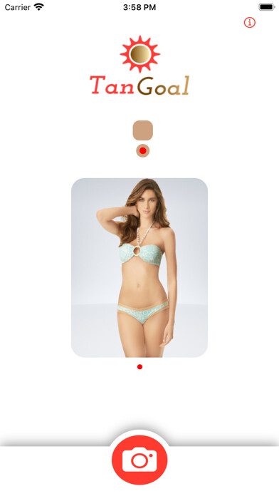 Emulate iPhone app TanGoal - Track Your Skin Tone using MyAndroid Emulate iPhone app TanGoal - Track Your Skin Tone using MyAndroid