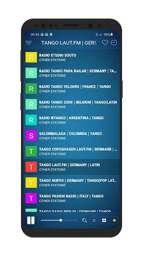 Run android online APK Tango Radio Station: Tango Music Radio from MyAndroid or emulate Tango Radio Station: Tango Music Radio using MyAndroid