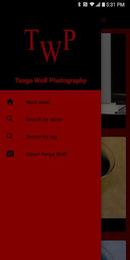 Emulate Tango Wolf Photography from MyAndroid or run Tango Wolf Photography using MyAndroid