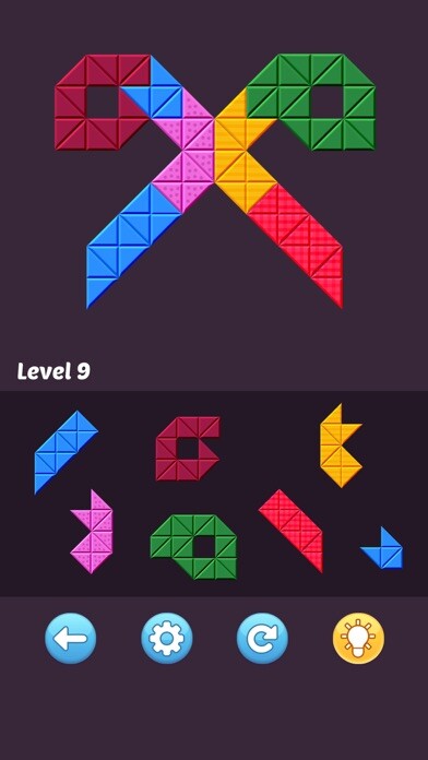 Emulate iPhone app Tangram! Block Triangle using MyAndroid Emulate iPhone app Tangram! Block Triangle using MyAndroid