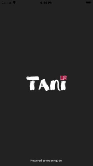 Emulate iPhone app Tani Sushi & Asian Grill using MyAndroid