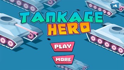 Emulate iPhone app Tankage Hero: Human vs AI Tank using MyAndroid