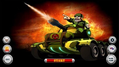 Emulate iPhone app Tank Atomic using MyAndroid