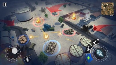Emulate iPhone app Tank Battle - Machines of War using MyAndroid Emulate iPhone app Tank Battle - Machines of War using MyAndroid