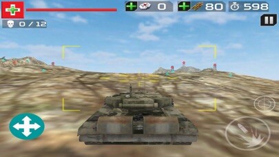Emulate iPhone app Tank Battle Shoot Epic using MyAndroid
