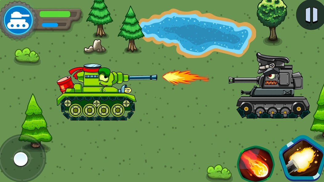 Run android online APK Tank battle: Tanks War 2D from MyAndroid or emulate Tank battle: Tanks War 2D using MyAndroid