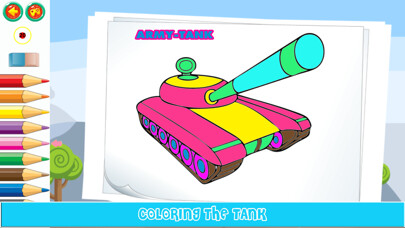 Emulate iPhone app Tank Coloring Pages using MyAndroid Emulate iPhone app Tank Coloring Pages using MyAndroid