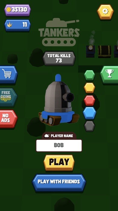 Emulate iPhone app Tankers.play using MyAndroid