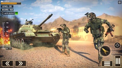 Emulate iPhone app Tank Games 3D : Army War Games using MyAndroid Emulate iPhone app Tank Games 3D : Army War Games using MyAndroid