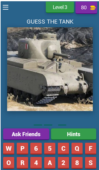 Run android online APK Tank quiz from MyAndroid or emulate Tank quiz using MyAndroid