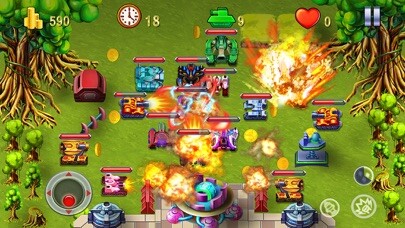 Emulate iPhone app Tank Rush - tank war using MyAndroid Emulate iPhone app Tank Rush - tank war using MyAndroid